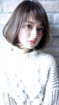 神戸ショートボブ・神戸ボブ・白髪ぼかし・白髪染め