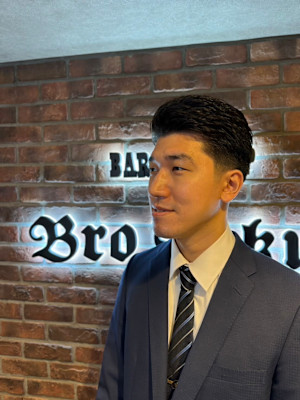 ビジネスオールバックスタイル