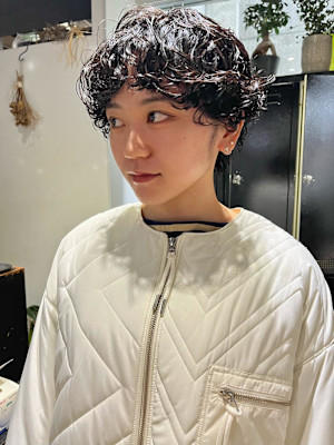 ウルフパーマ　ボブパーマ　ハードパーマ　クルクルパーマ