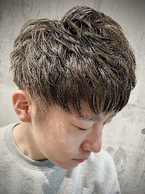 マッシュパーマ