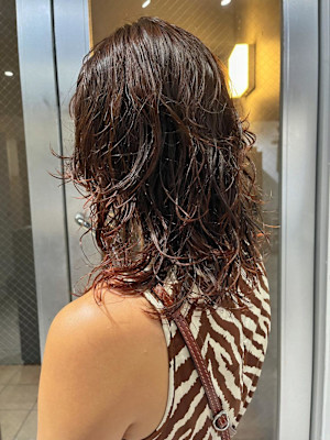 ウルフパーマ　ボブパーマ　ハードパーマ　クルクルパーマ