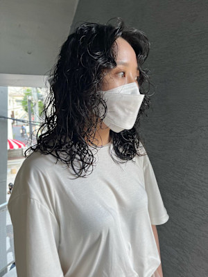 ウルフパーマ　ボブパーマ　ハードパーマ　クルクルパーマ