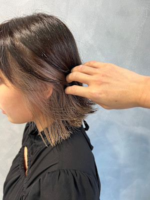 ミルクティーインナーカラー