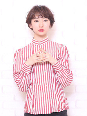 マッシュショート　でみためもスッキリ