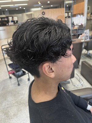 メンズ骨格パーマ