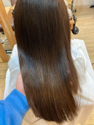 お客様髪質改善データ1330(梅雨対策ストレート)