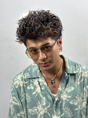 ショートパーマ／六本木 ／麻布／港区床屋