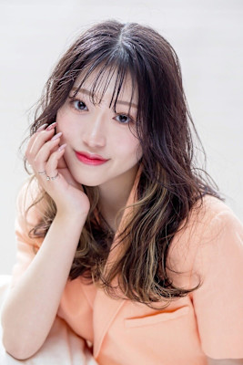 韓国/インナーカラー[切りっぱなしボブエアリーロング美髪]