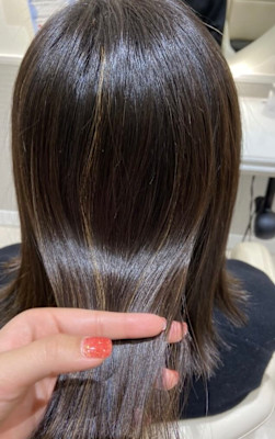 ツヤ髪スタイル