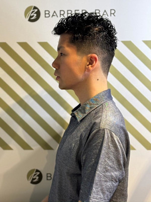 BARBER-BARのパーマスタイル