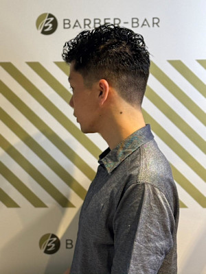 BARBER-BARのパーマスタイル