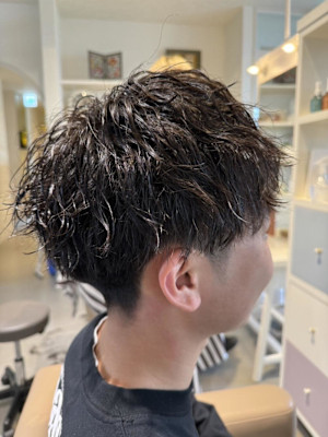 メンズパーマ/ツイストパーマ/20代/30代