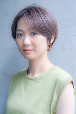 優しいショートスタイル