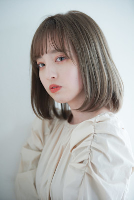 切りっぱなしボブ