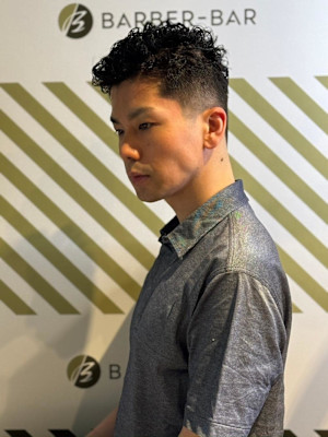 BARBER-BARのパーマスタイル