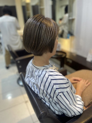 白髪ぼかしカラー