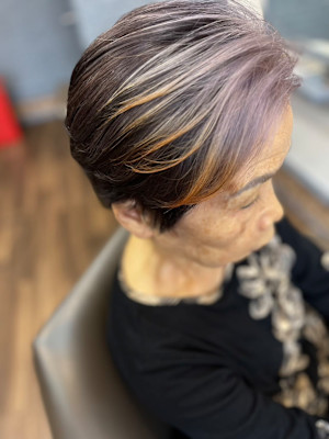 フェイスフレーミング×ターコイズオレンジ♪