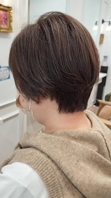 50代くびれショートスタイル