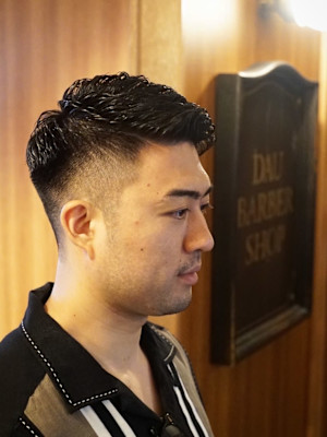 メンズアイロンパーマ