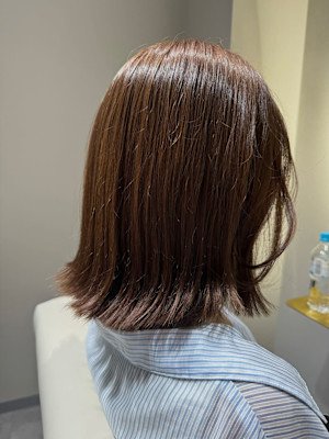 ナチュラルブラウン×ミディアム『銀座／個室』