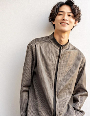 メンズナチュラルパーマアレンジ