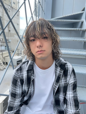 メンズハイライトカラー