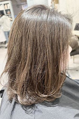 【ジュレベール 松田】赤みを出さない白髪ぼかし