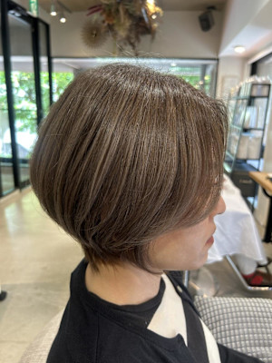 terrace岩政/ショートボブ/30代40代/姪浜