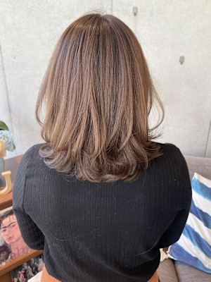 外ハネミディアム