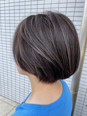 ハイライト×ラベンダーアッシュ