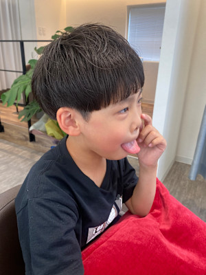 ★キッズカット★前髪ぱっつん/マッシュカット/可愛い