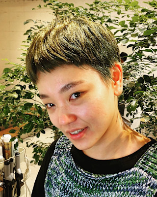 ミニマムショートのピクシーカット