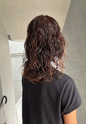 ウルフパーマ　ボブパーマ　ハードパーマ　クルクルパーマ