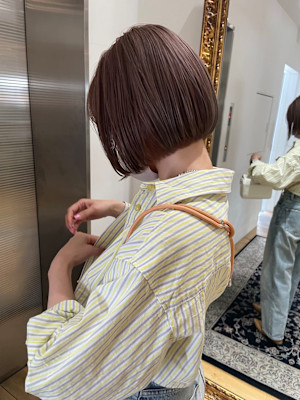 ハイトーンミニボブ