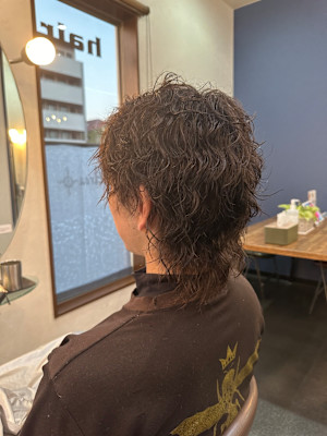 ツイスパ×ウルフヘア