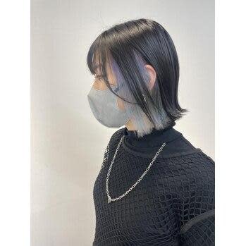 チラッとインナーカラー♪