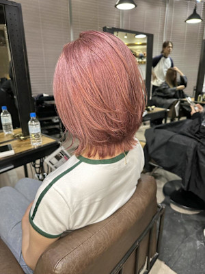 ミルクティーピンク ベビーピンク ホワイトピンク レイヤー