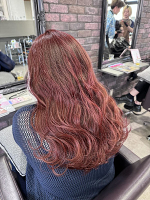 【pignon】ピンクベージュ ピンクヘア