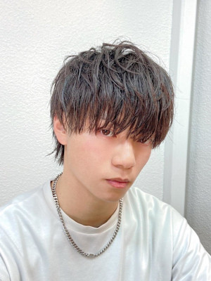 束感マッシュショート