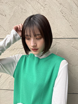 姫カットカールセミディシアーカラー