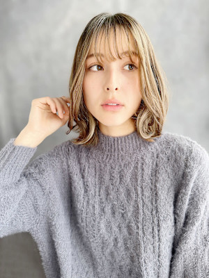 20代30代40代　小顔×くびれレイヤー