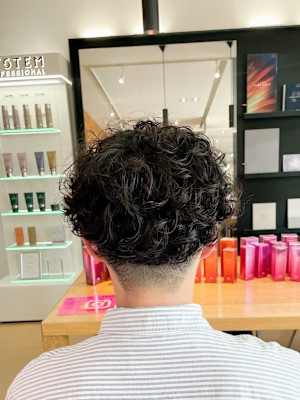 ダークアッシュ/アッシュブラック/カルマパーマ