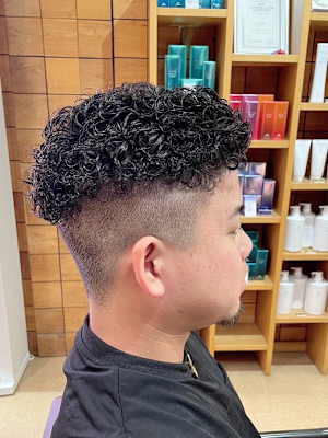 ダークアッシュ/アッシュブラック/カルマパーマ