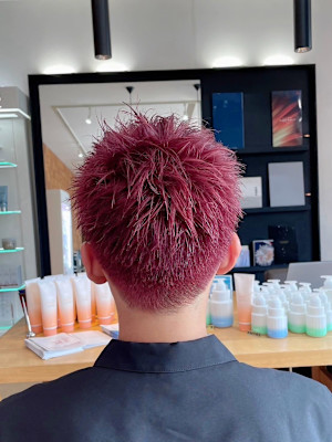 ダークアッシュ/アッシュブラック/カルマパーマ