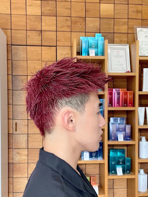 ダークアッシュ/アッシュブラック/カルマパーマ