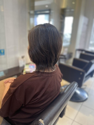 50代　外はねスタイル