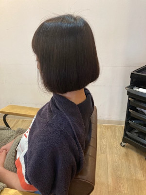 お客様髪質改善データ1337（黒染めじゃない色落とし）