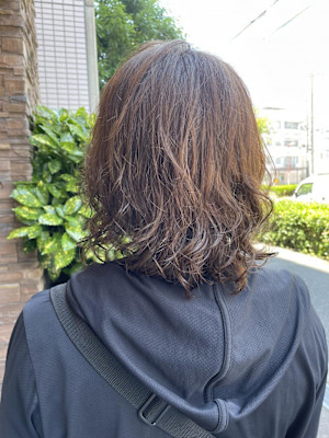 ミディアムパーマ