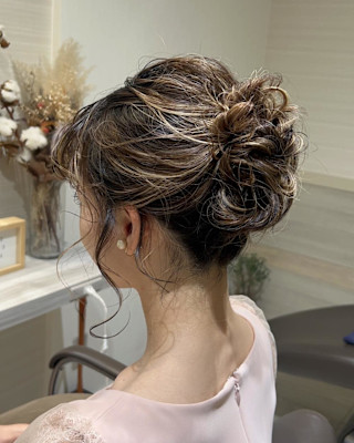 ふわふわヘアセット