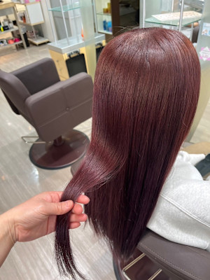 艶髪暖色カラー